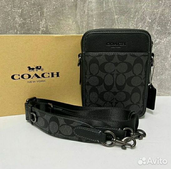 Сумка через плечо мужская Coach