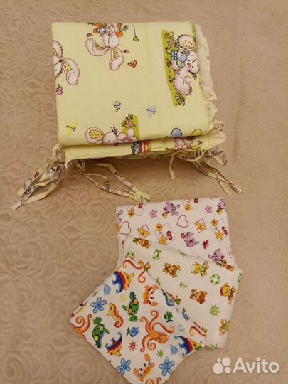 Бортики в кроватку