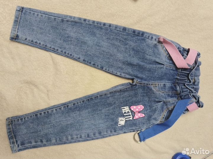 Джинсы на девочку