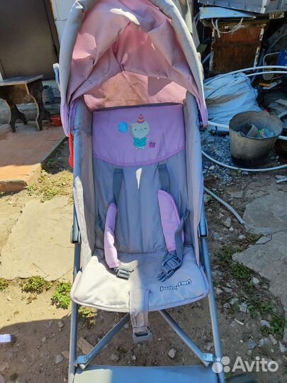 Прогулочная коляска трость бу