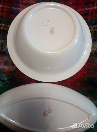 Советская и немецкая посуда