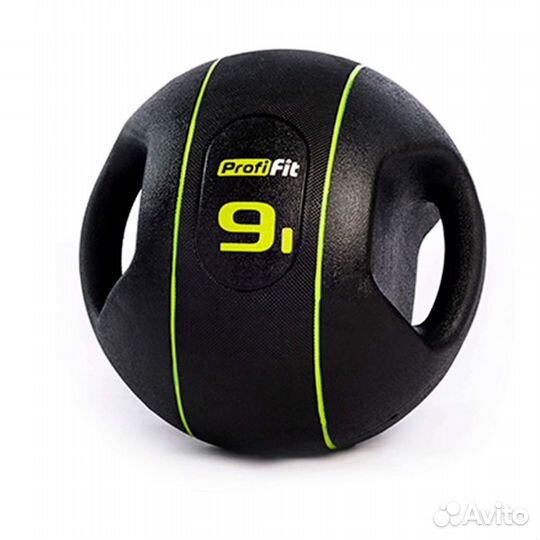 Медицинболы Profi-Fit, с хватами