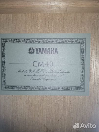 Гитара Yamaha cm40