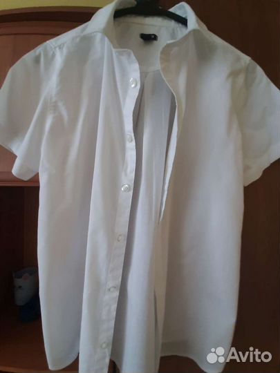 Рубашки белые на мальчика