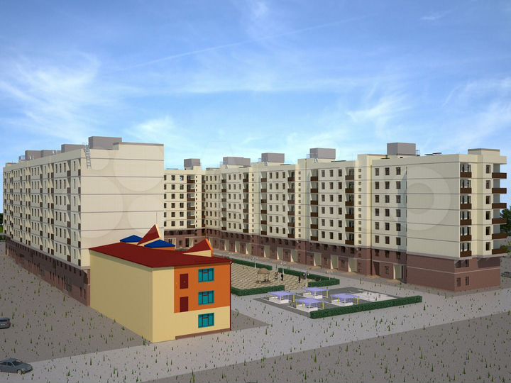 2-к. апартаменты, 76 м², 5/8 эт.