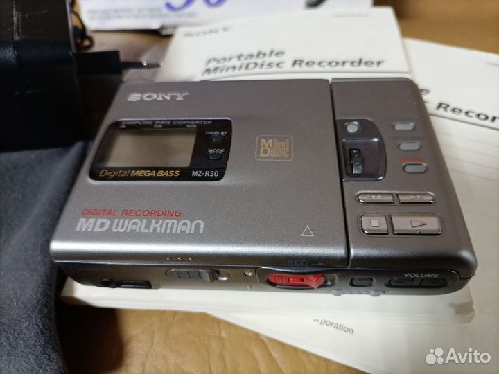 Sony MZ R30. Мини диск плеер