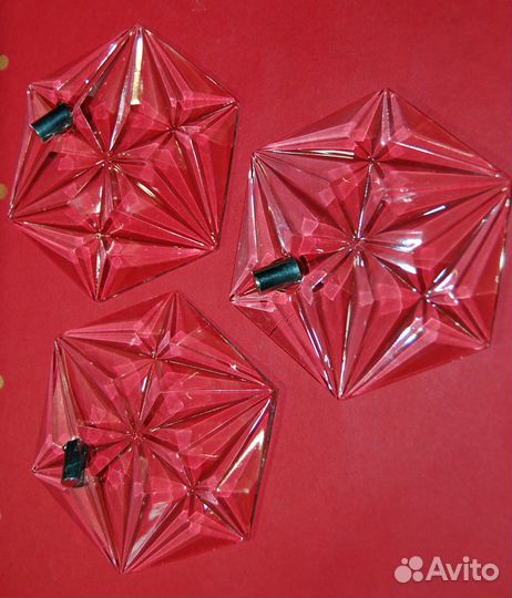 Хрустальные подвески для люстры. СССР