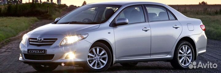 Лобовое стекло на toyota corolla T150 06