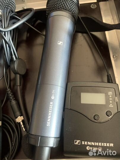 Sennheiser ew300g3 (микрофон, бодик, )