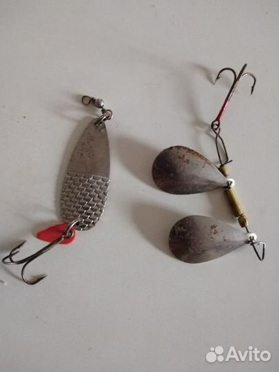 Блёсны времён СССР для разных видов рыб