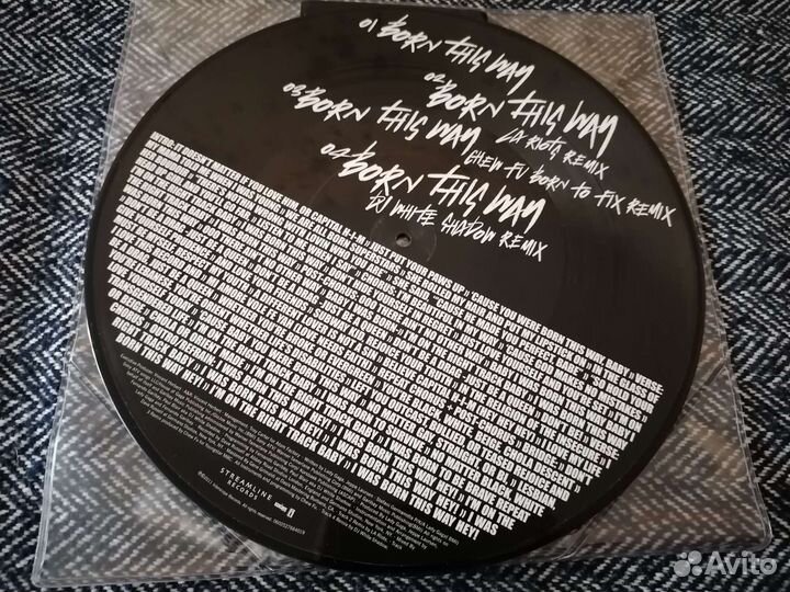 Lady Gaga, Born this way (2011) LP Single