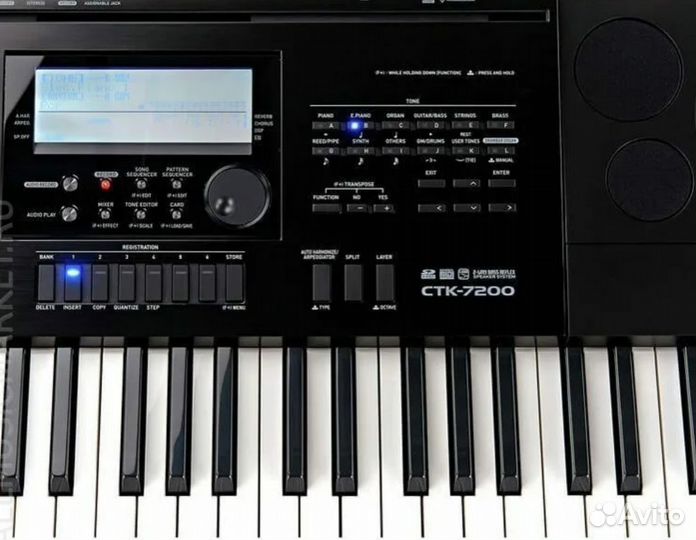 Синтезатор Casio ctk 7200
