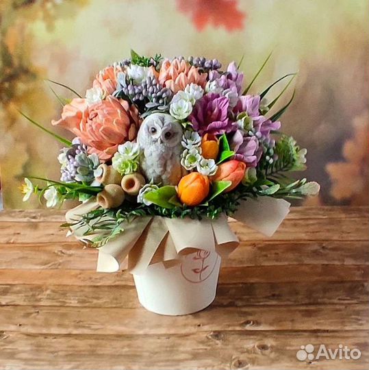 Букеты из мыла ручной работы