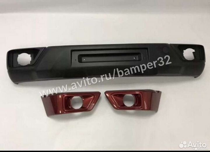 Бампер Нива Урбан с птф