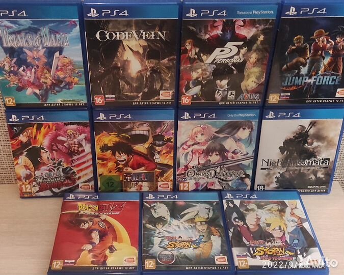 Аниме игры на ps4