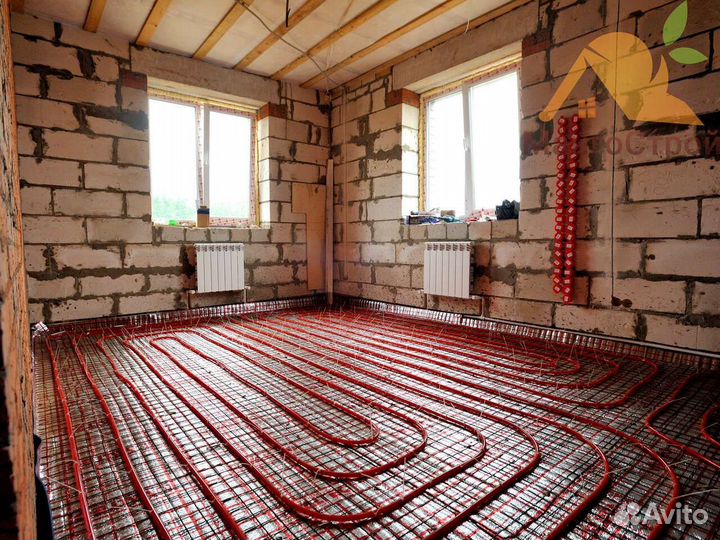 Монтаж систем отопления и водоснабжения