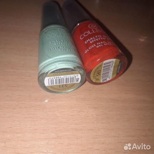 Лаки Collistar, China Glaze,Bourjois,Mary Kay и др