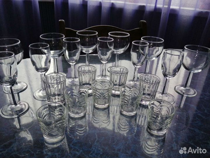 Рюмки, стопки