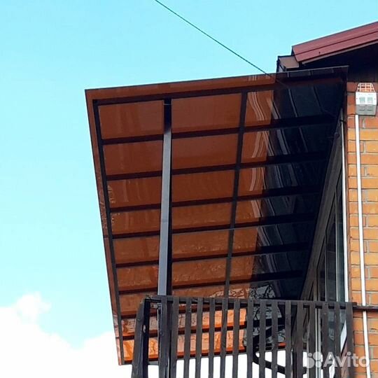 Крыша на балкон и лоджию