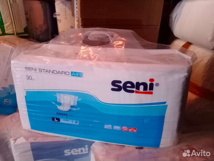 Памперсы для взрослых 3 размер l 30 шт