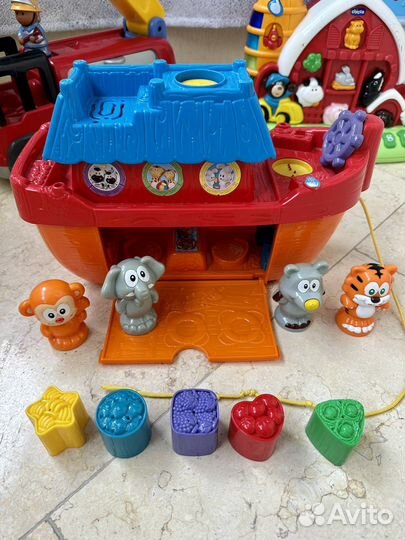 Игрушки пакетом Chicco ELC Vtech