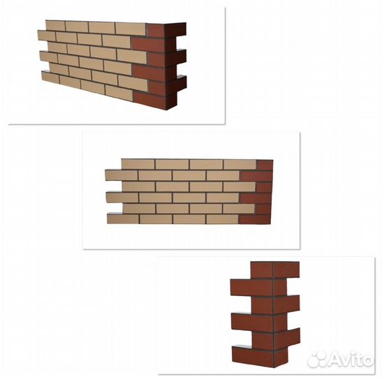 Фасадные термопанели панели под кирпич