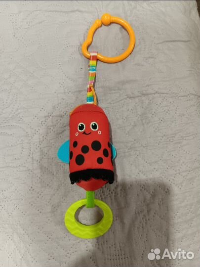 Подвесная погремушка грызунок