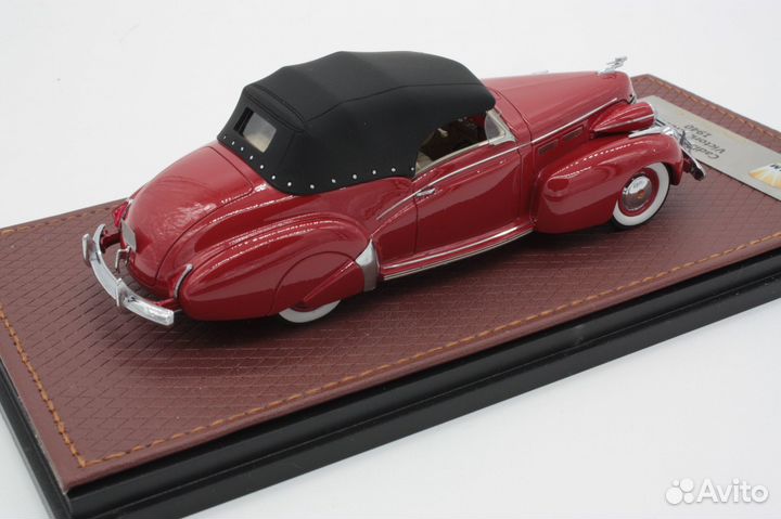 Cadillac Serie 62 Victoria Cabriolet 1940 GLM 1/43