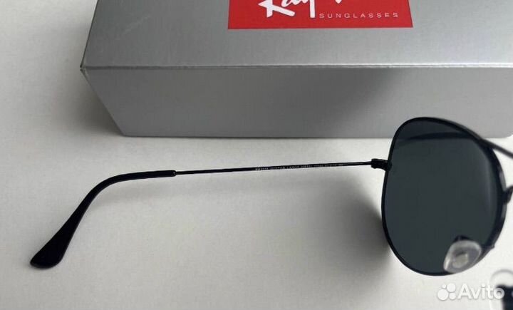 Солнцезащитные очки Ray Ban Aviator черные