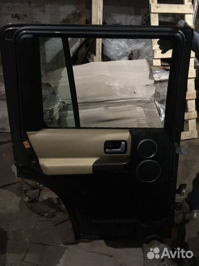 Дверь задняя левая land rover discovery 3