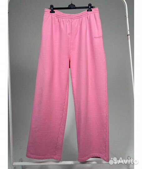 Штаны balenciaga pink oversize