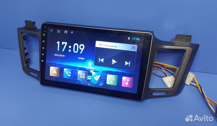 Магнитола android Toyota RAV-4 2012-2019 10