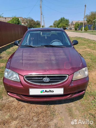 Hyundai Accent 1.6 МТ, 2007, 380 000 км