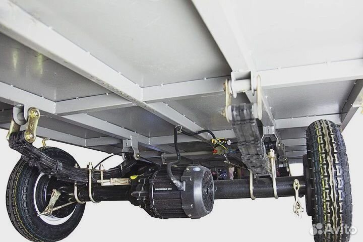 Платформенная тележка электрическая RuTrike пост