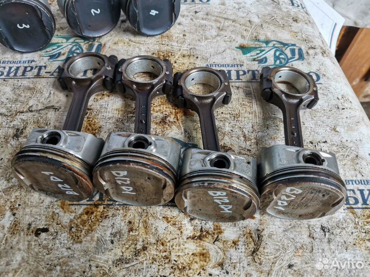 Поршень с шатуном Chevrolet Aveo I рестайлинг (200