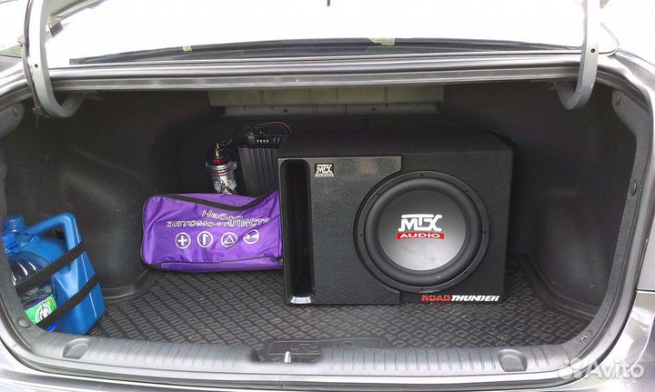 Сабвуфер с усилителем и накопителем