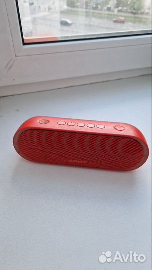 Колонка sony srs xb20 красная