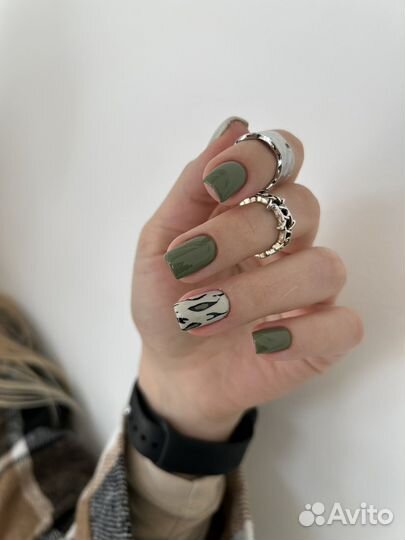 Маникюр с покрытием гель лак