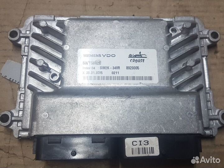 Блок управления двигателем iran khodro samand