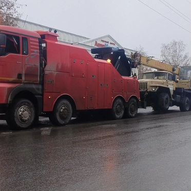 Грузовой эвакуатор до 120т