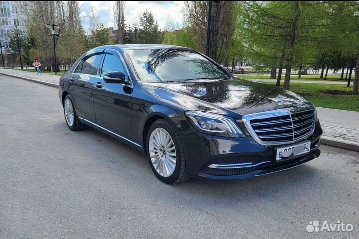 Аренда минивена Mercedes V, Мерседес S с водителем