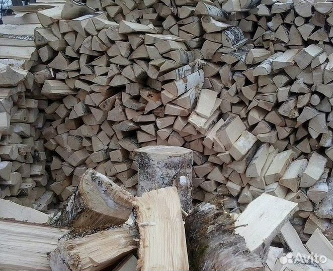 Дрова колотые