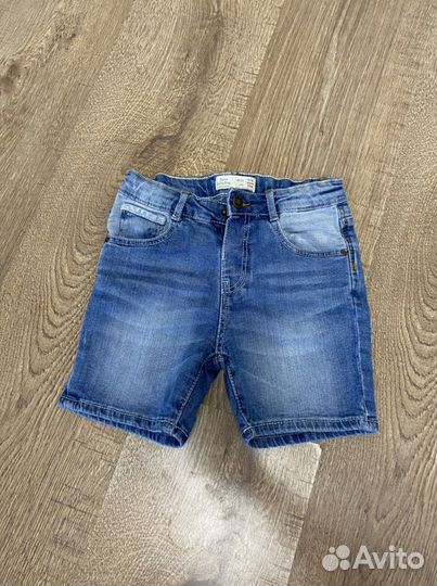 Джинсовые шорты Zara 104