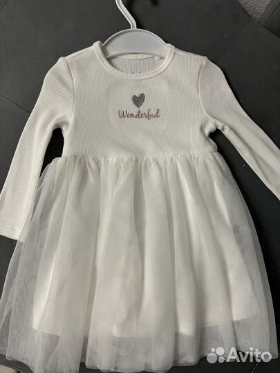 Платье для девочки 80 см