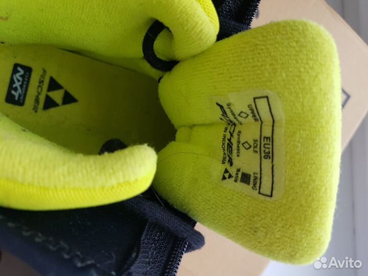 Лыжные ботинки fischer 36 размера