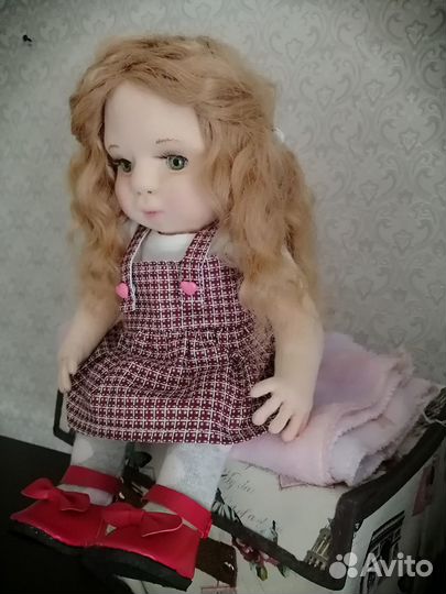 Текстильная кукла ручной работы