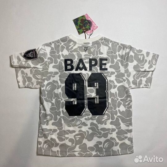 Футболка bape inter miami белая