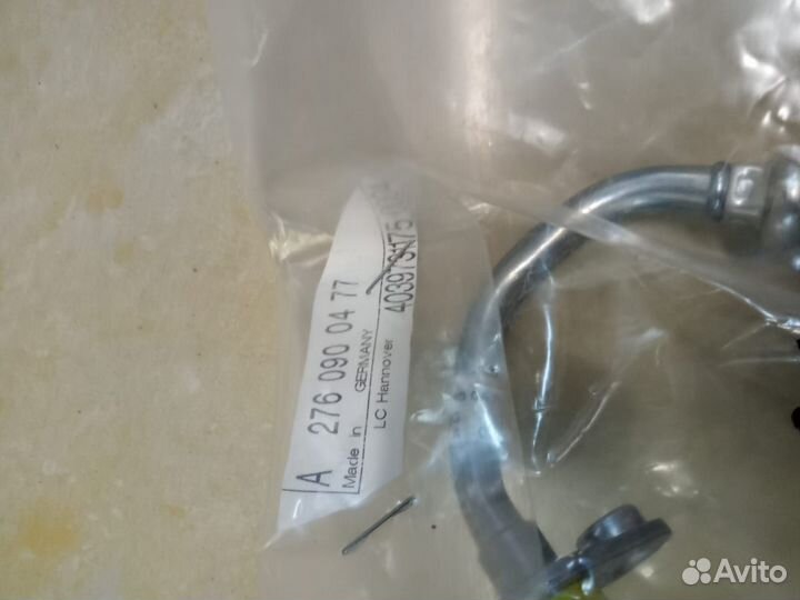 Трубопровод масляный R A2760900477 новый