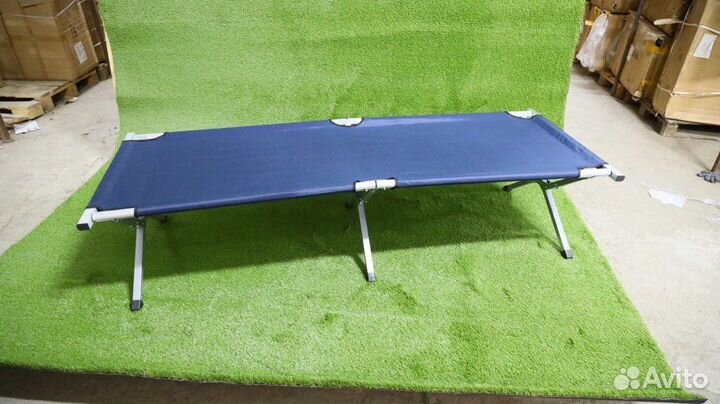 Раскладушка туристическая алюминиевая
