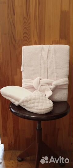 Халат + тапочки / Комплект